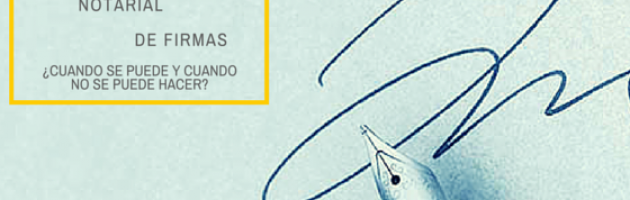 Legitimación de firmas ante notario